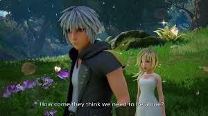 Riku stays in realm of darkness. Ninjagirlsakura1 Kairi Game For Kh 2022 Na Tviteru Namine Wouldn T Really Know Much About Romance Yet Namine Riku Kingdomhearts Rikunami Ps4share
