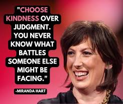 Miranda Hart with words that are so true