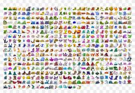 This pokémon lives in gently flowing rivers. Heartgold Soulsilver Back Shiny Pokemon Pokedex All 649 Hd Png Download 2240x1440 1077334 Pngfind