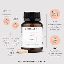 Building healthy cells regulating hormones aiding in the absorption of other nutrients of course, too much of a good thing is not always good either, and this holds true with zinc. Jshealth Vitamins Hair And Energy Formula Hair Vitamins For Women And Men Iodine And Zinc Supplement For Hair Growth Hair Supplement Hair Loss Products 30 Capsules In Dubai