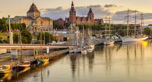 The name is from a slavic language; Szczecin Co Zobaczyc Gdzie Zjesc Co Robic Werandaweekend Pl