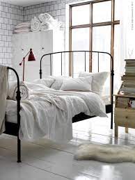 If you like wrought iron bed frames, you might love these ideas. Pin By Maren Sophie On Home Guest Bedroom Inspiration Wrought Iron Bed Home
