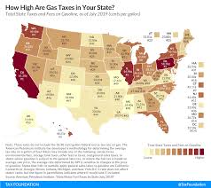 Gas Tax Rates 2019 State Fuel Excise Taxes Tax Foundation