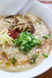 Chinese Congee Rice Porridge Masakan Makanan Resep