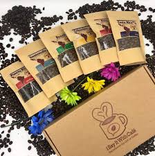Coffee Sampler Gift Box Six Gourmet Single Origin Caribbean Etsy Coffee Gifts Box Coffee Lover Gifts Coffee Gifts