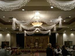 Swag Tulle Draping W Lights Fun Wedding Decor Diy Wedding Decorations Wedding Decorations