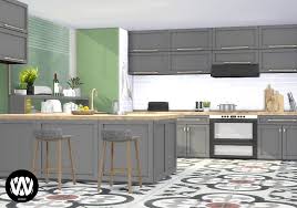 Your sims are tired of their current kitchen set. Wondymoon Design Opuntia Kitchen Download