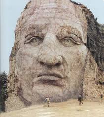 It is considered the eighth wonder of the world in progress. Crazy Horse