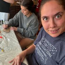 Working hard or hardly working? 😂 Hunter's Hope soap-making days are so  much fun, it's hard to tell! 🧼 🍕🖍️🥰 . . . #developmentallydelayed  #autism #Downsyndrome #huntershope #empoweringthedisabled #giftswithpurpose  #colorado #coloradosprings #denver #