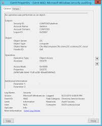 4662 S F An Operation Was Performed On An Object Windows 10 Windows Security Microsoft Docs
