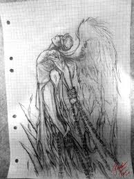 Lucifer Sketch Angel Sketch Lucifer Cool Art Drawings