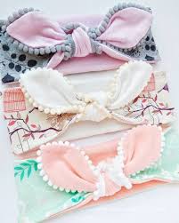 Baby Headbands And Turbans Just Trendy Girls Baby Girls Haarband Babiesaccessories Baby Girls Haarban Diy Baby Headbands Baby Headbands Diy Headband
