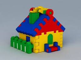 Toy House 3d Model