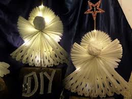 Diy Grosser Stehender Led Engel Aus Butterbrotpapier Basteln Upcycling By Diy Kekaplauderei Youtube Diy Christmas Paper Paper Bag Crafts Diy Paper