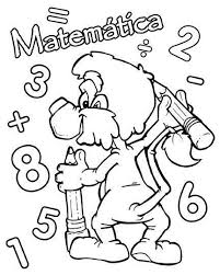 Borders for kid descarga gratis diseno grafico caratulas hojas. Portada Matematicas Para Colorear Children Coloring Materias Escolares Desenhos Para Colorir Desenhos Para Imprimir