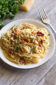 This Carbonara Recipe Is Creamy Decadent And Oh So Good A Rich Creamy Sauce With Egg Yolks An Pasta Carbonara Recipe Carbonara Recipe Easy Carbonara Recipe