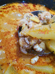 Almaklum la depa tengok gambaq kari cheq macam sedap. Gulai Udang Buah Selongkaq Dapuq Chef Abang E Facebook