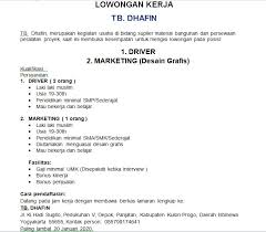 Contact lowongan kerja dibatam on messenger. Kategori Lowongan Kerja Terbaru