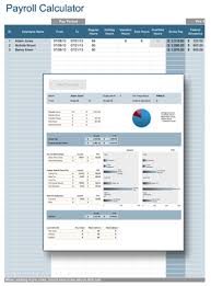 15 Payroll Calculator Templates With Images Excel Tutorials Excel Templates Payroll Template