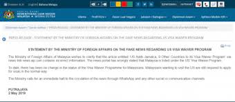 Malaysian embassy address, information on malaysia immigration procedures for us citizens, canadians, indians, australians, uk, eu citizens. No Malaysia Has Not Been Included In The Us Visa Waiver Program Fact Check