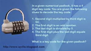 Maybe you would like to learn more about one of these? Combination Padlock Puzzle
