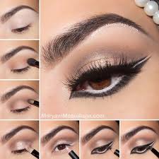 صور مكياج عيون بالخطوات Eye Makeup Liked On Polyvore Featuring Beauty Products Makeup Eye Makeup Eyes Arabic Eye Makeup Arabian Makeup Eye Makeup Tutorial