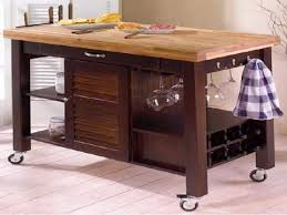 They don't have the tendency of those rolling carts to slide away when you're trying. Movable Kitchen Islands Youtube