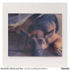 Beautiful Black And Tan German Shepherd Jigsaw Puzzle Zazzle Com German Shepherd Dog Puzzles German Shepherd Photos
