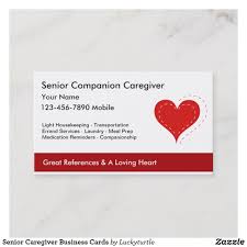 Senior Caregiver Business Cards Zazzle Com Senior Caregiver Caregiver Cards