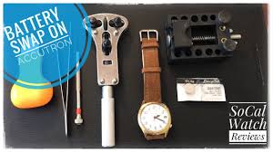 Maybe you would like to learn more about one of these? How To Change The Battery On A Bulova Accutron Watch Youtube