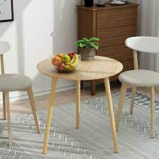A living room coffee table is usually placed directly in front of a couch, so the size of the table will be relative to the seating. Coffee Table Solid Wood Table Small Table Chair Combo Tea Shop Shopee Philippines