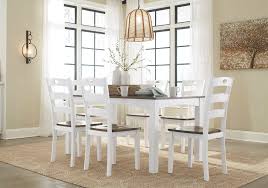 Do you sit at the kitchen table together or does everyone eat on their own time wherever th. Woodanville 7pc Dining Set Louisville Overstock Warehouse