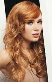 Light golden copper blonde Más