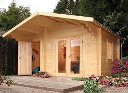 Gartenhaus aus holz steht für natürlichkeit und wohnliches flair. Gartenhaus 450x300cm Holzhaus Bausatz 34 Mm Modern 2 Raum Holz Gartenhaus Vom Garten Fachhandler