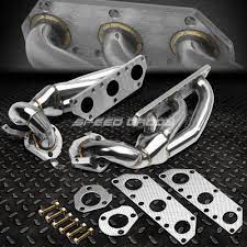 For 97 04 Audi S4 B5 A6 Quattro C5 2 7l Bi Turbo Pair Exhaust Header Manifold Audi Wagon Audi Audi S4