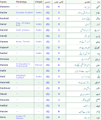 New Baby Boy Islamic Names With Meanings In Urdu Newborn Baby