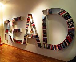 72 Bentuk Rak Buku Desain Unik Kreatif Desain Rak Buku Rak Buku Rumah Tiang