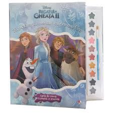 Cauti o plansa de colorat sau un desen de colorat cu lol? Regatul De Gheata Ii Frozen Ii Sa Pictam Noi Aventuri Cu Anna Si Elsa Acuarele Format Mare Emag Ro