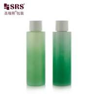 Toner container 120ml 4oz custom printing logo empty pet bottle