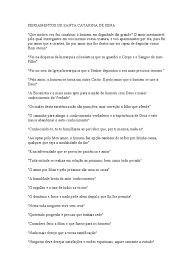 Catarina de sena vestida de freira, quando, na verdade, ela não era freira nem monja, mas uma leiga que vivia no mundo. Pensamentos De Santa Catarina De Sena Amor Trindade