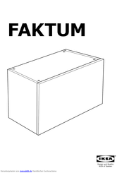 Ikea Faktum Montageanleitung Pdf Herunterladen Manualslib