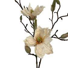 With one or more of our hanging baskets. Alice Magnolia Spray Artificial Stemmed Flowers The Outdoor Look