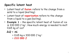 500 w heater is used to heat 0.1 kg liquid until it reached its boiling point. Specific Latent Heat Equation Calculator Tessshebaylo