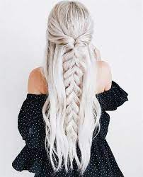 47 Unforgettable Ash Blonde Hairstyles To Inspire You Hair Styles Trendy Hair Color Long Gray Hair