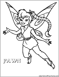 Tinkerbell is a beautiful fairy princess, if angry or embarrassed her cheeks are red, jealous, but actually she is very fond of her friends. Disney Fairy Fawn Coloring Page Tinkerbell Coloring Pages Fairy Coloring Pages Rapunzel Coloring Pages