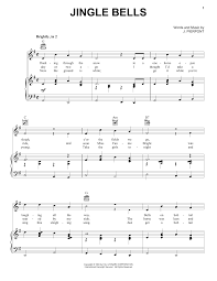 Find the appropriate range for your voice or. J Pierpont Jingle Bells Sheet Music Pdf Notes Chords Christmas Score Piano Solo Download Printable Sku 71435