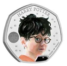 Harry Potter 25th Anniversary 50p Silver Coin Royal Mint