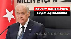 Devlet Bahceli Den Secim Aciklamasi Siyaset Turkiye Haber Ajansi