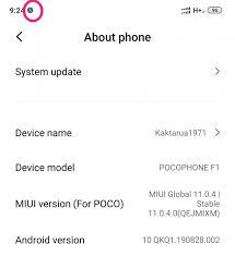 However, if you don't want to be in the risk of data loss, you can try this way. How To Remove Clock Icon On Corner Pocophone F1 Mi Community Xiaomi