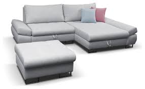 The sectional is also available in. Grey Sectional Sleeper Sofa Transitional Sleeper Sofas By Maximahouse Houzz
